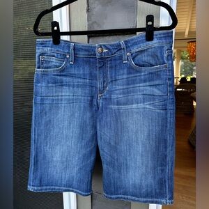 Joe's Jeans Women’s Geordie Blue Denim Bermuda Shorts Size 32
